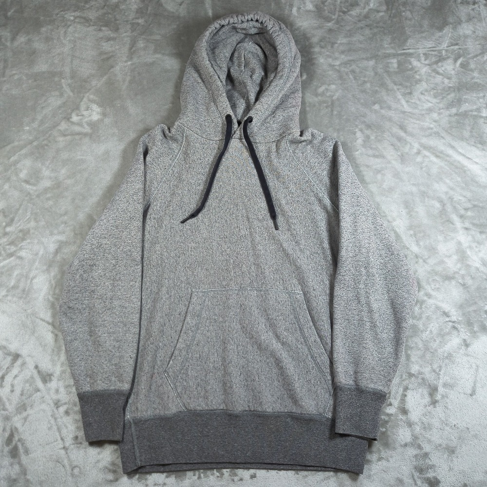 Rag‎ Bone Hoodie Mens Medium Gray Pullover Cotton Casual Made In USA